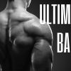 Back muscles of very large and sculpted man